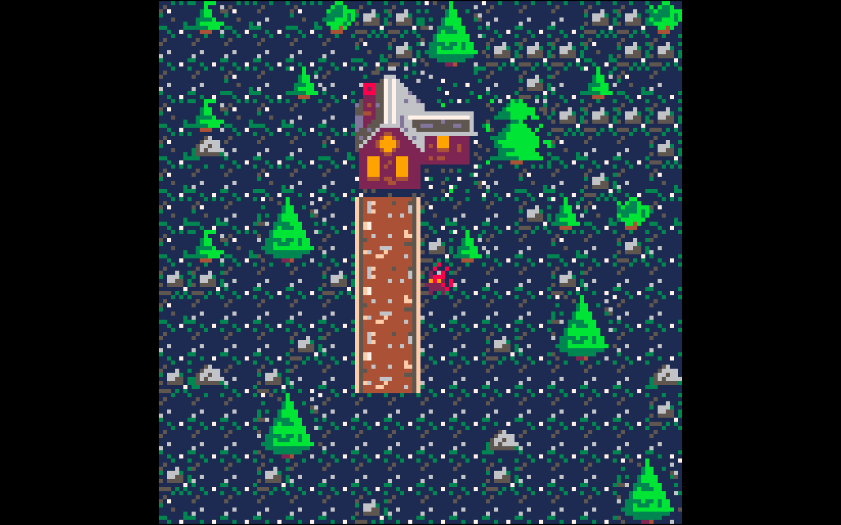 Pico 8 Tutorial 8: Nutze die Kamera, um deine Figur über die MAP zu steuern