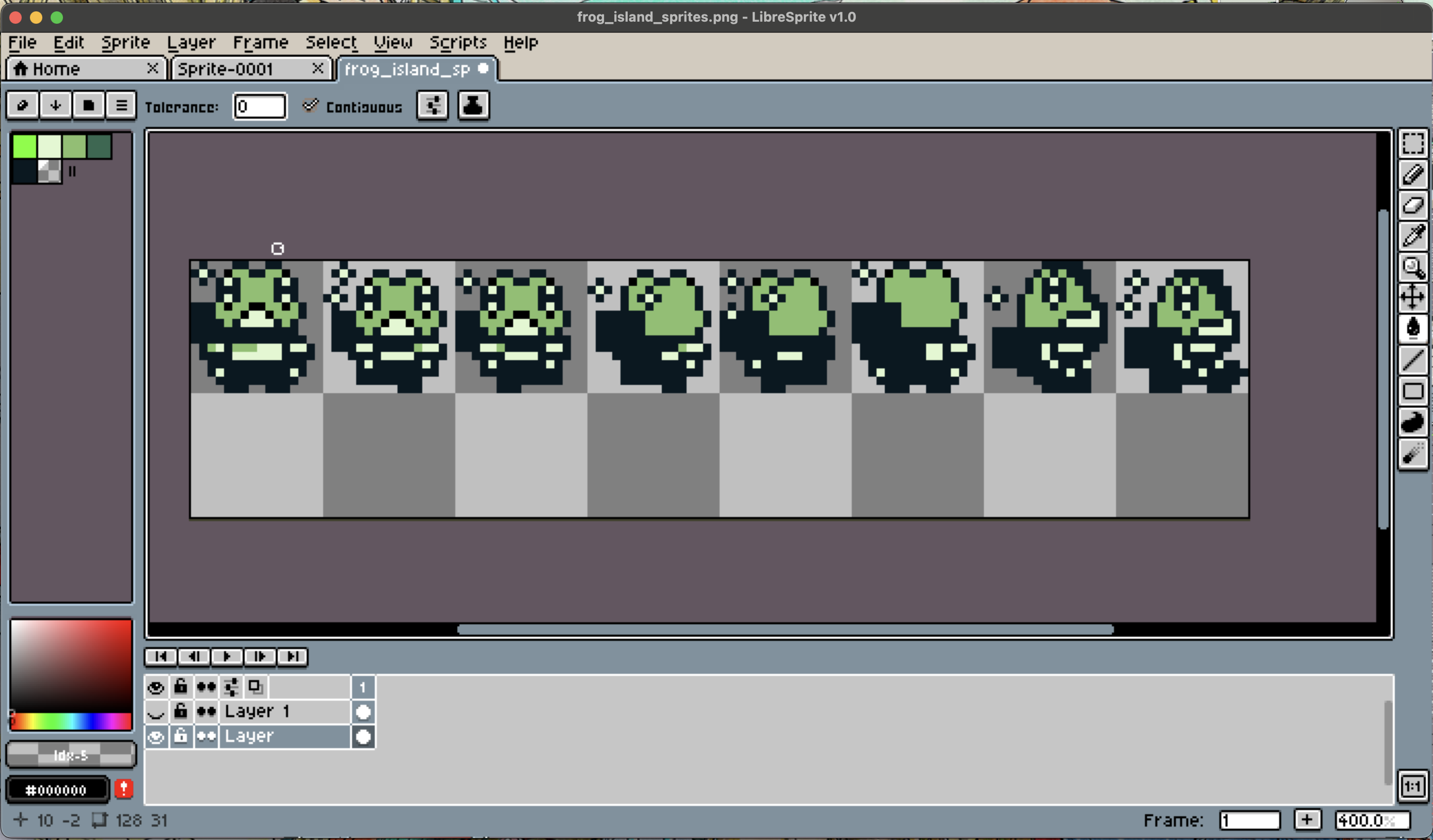 GB-Studio Tutorial 2: Ich zeichne meine eigene Spielfigur